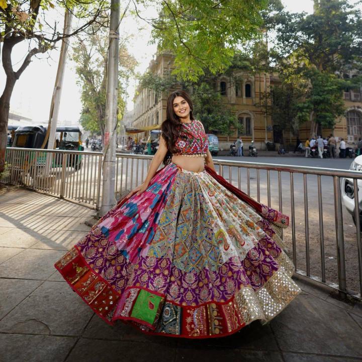 NAVRATRI  SPECIAL ALC  137 Designer lehenga choli manufacturers